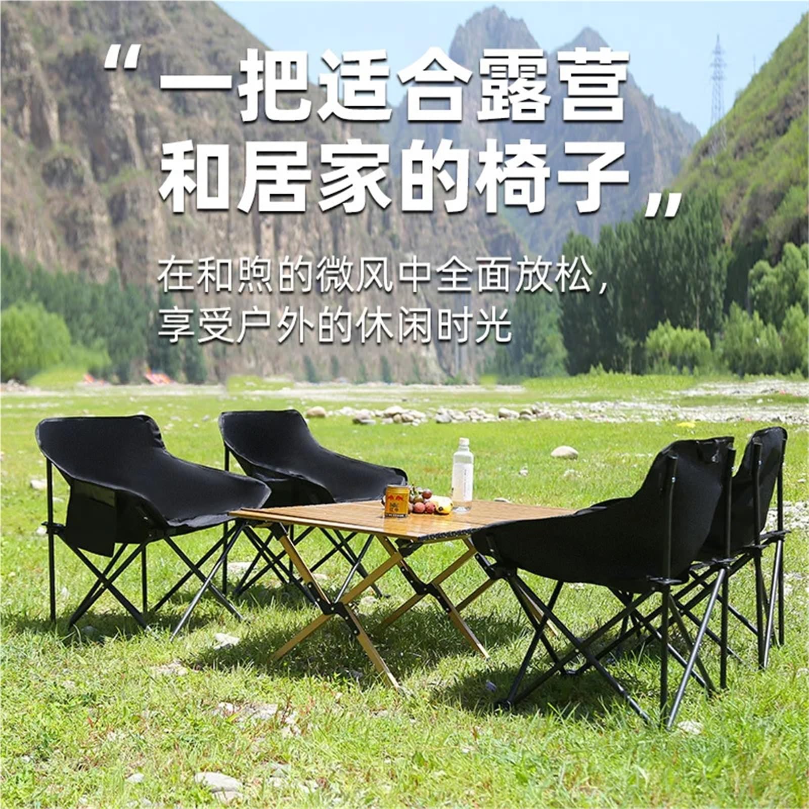 Sedie da Campeggio Tavolo da Campeggio, Sedia Pieghevole, sedie for Esterni, Spiaggia, Picnic, Relax, Pesca, Viaggi, Gadget, Idee, Accessori turistici