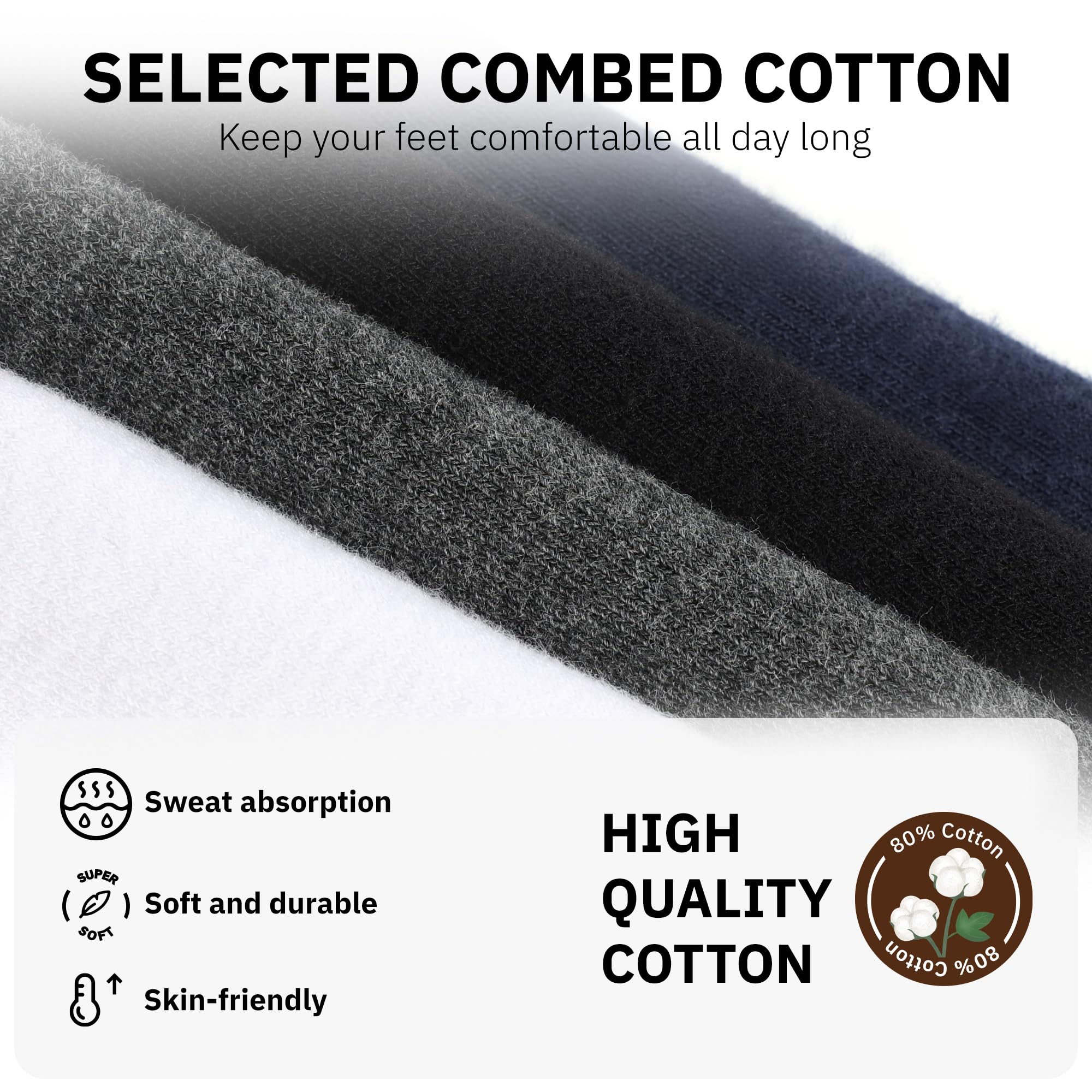 CLOSEMATE Calze al Ginocchio Donna 3 Paia Calzini Cotone Calzettoni Lunghi Lunghe Elastiche