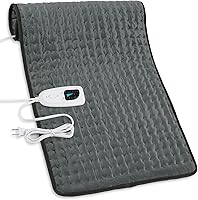 Vista 57 de Almohadillas térmicas eléctricas para espalda, hombros, caliente, para cuello y brazos, abdomen, húmeda para piernas y rodilla, apagado automático