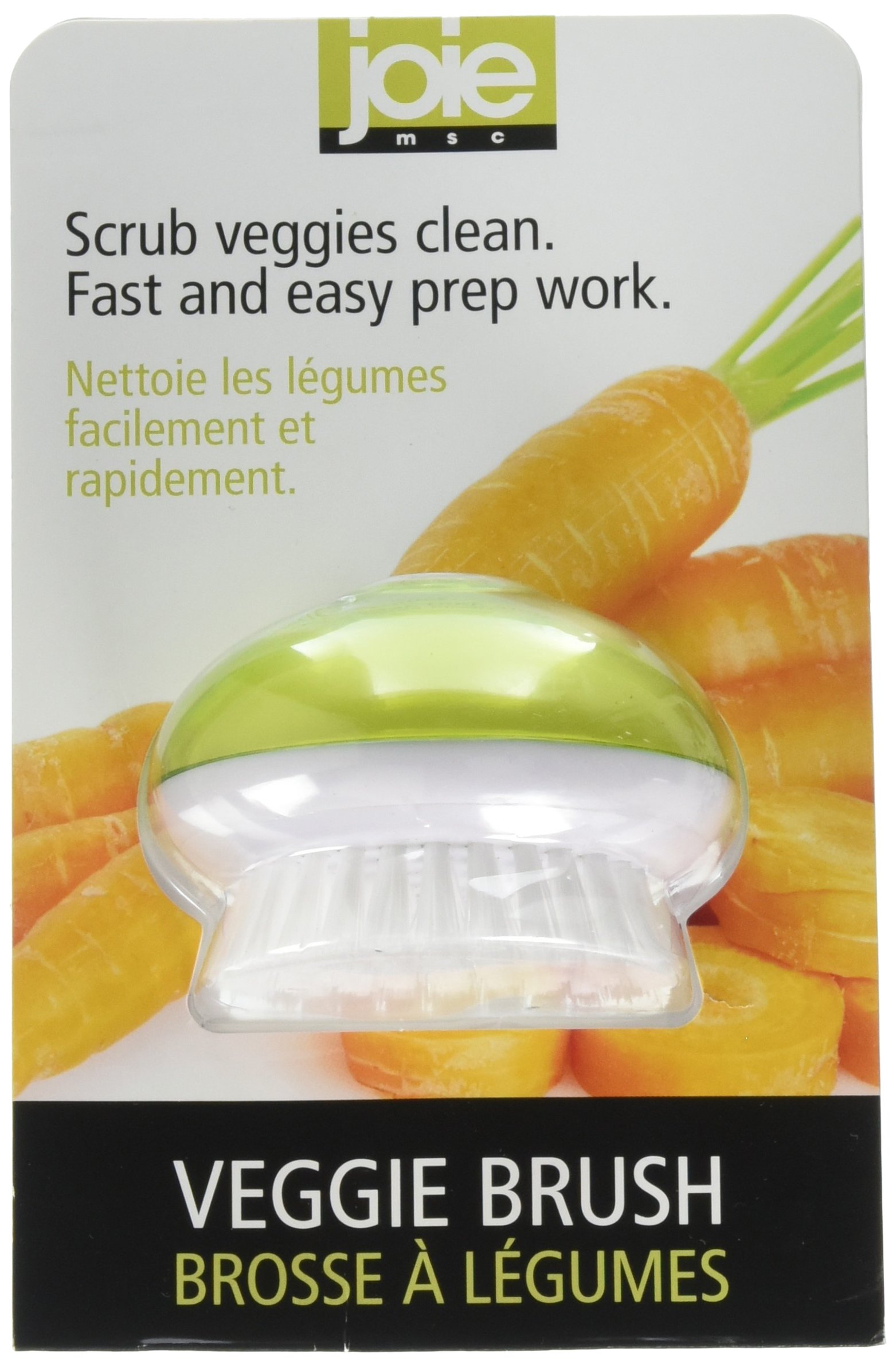 JoieFlexible Veggie Brush, Assorted Color, 1 Piece