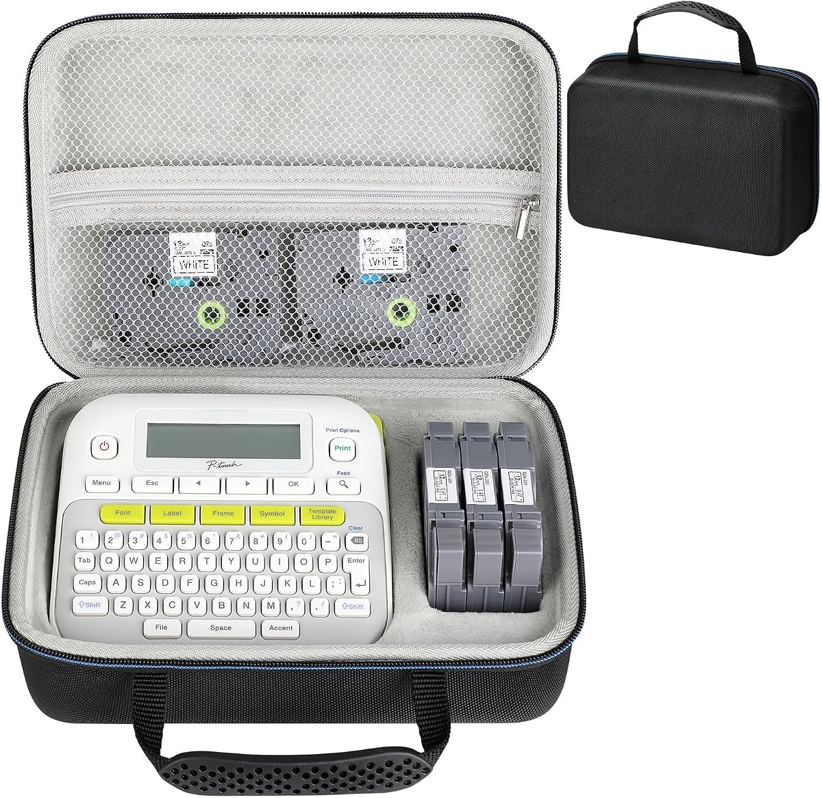 Case Compatible with Brother p Touch ptd220 d210 Portable Storage Holder Case Fits Brother Label Maker (Box Only)