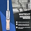 WHITEDOT ALBOTROSS Kashmir Willow Cricket BAT (Size-6) | Ideal for Training and Matches, Stylish Cricket Equipment for Aspiring Players | Style and Performance for Young Cricketers| gallery image