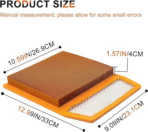 Miniatura 2 de 707800327 Commander 1000 Maverick 1000R Filtro de aire de repuesto para Can-Am Commander 1000 1000R XT 800R EFI Max 1000 LTD 1000R 800R DPS Maverick