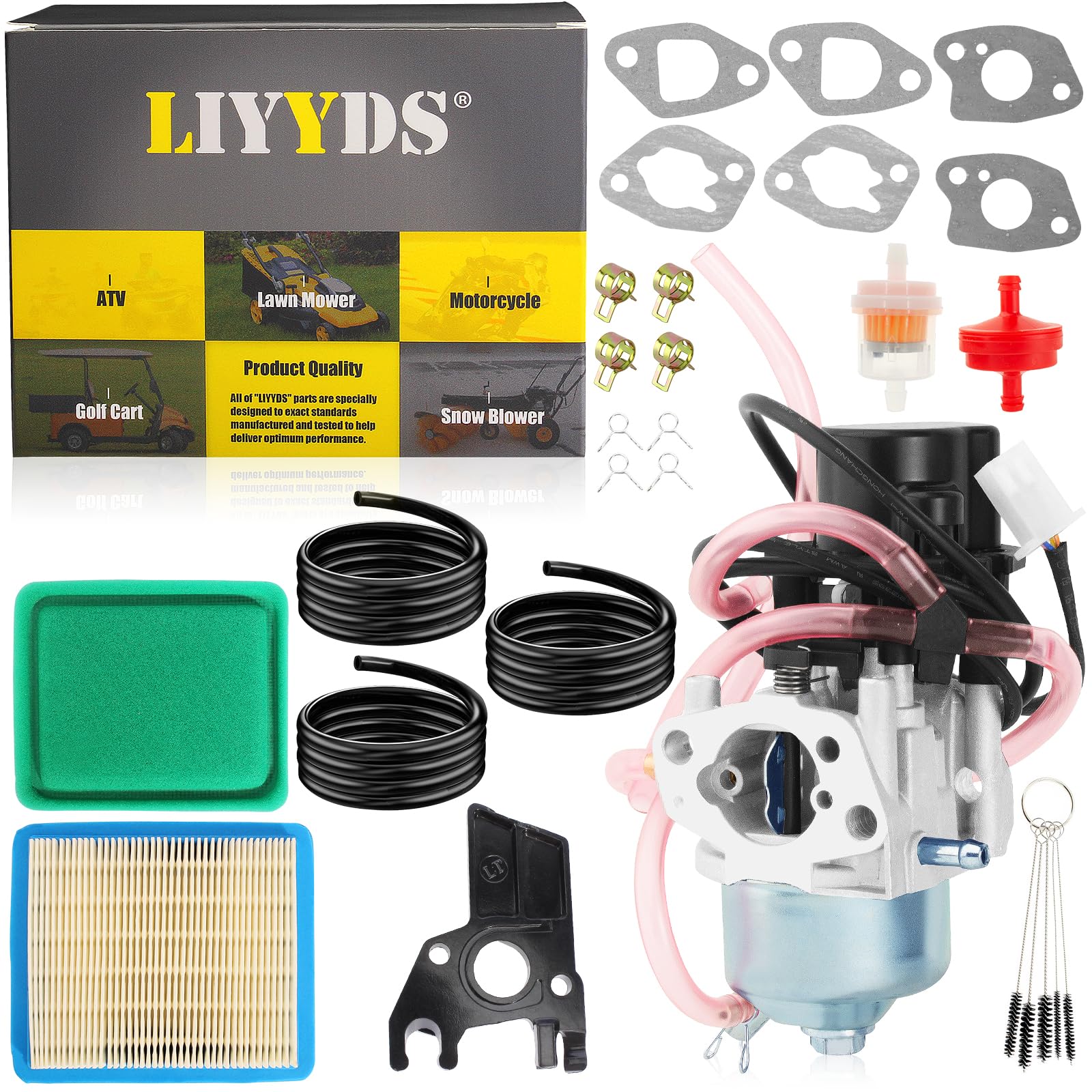Carburetor Kit Compatible with 2000i EU3000i EU3000is Generator 3000W 16100-ZL0-D66 16100-Z0V-D12 16100ZL0D66 16100Z0VD12-image-13