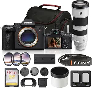 Sony Alpha a7R VI Mirrorless Camera with 200-600mm Lens Bundle