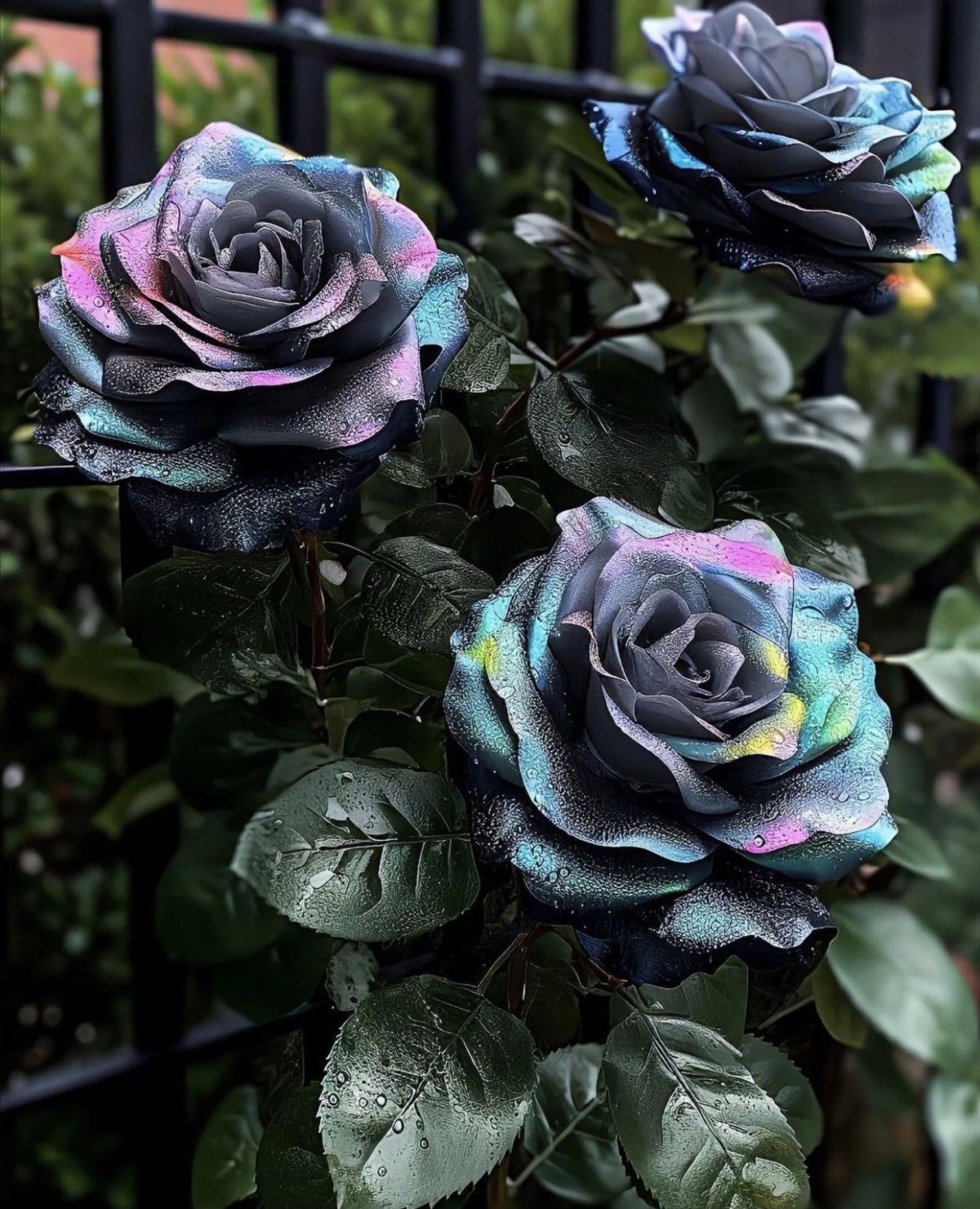 Bulbi di Rosa - Perenne, Colori vivaci, Bassa Manutenzione, Decorazione d'Interni-5 Bulbi-I