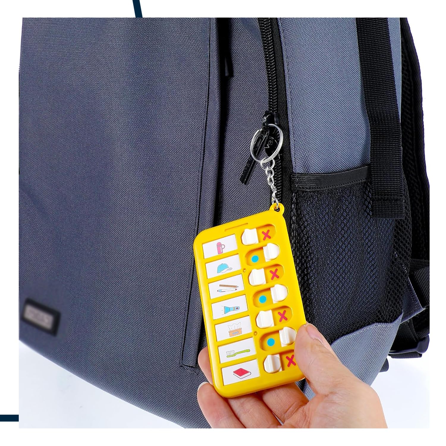 WUBAYI Organizador de tareas diarias tabla rutina niños planificador reutilizable 4 paquete multicolor