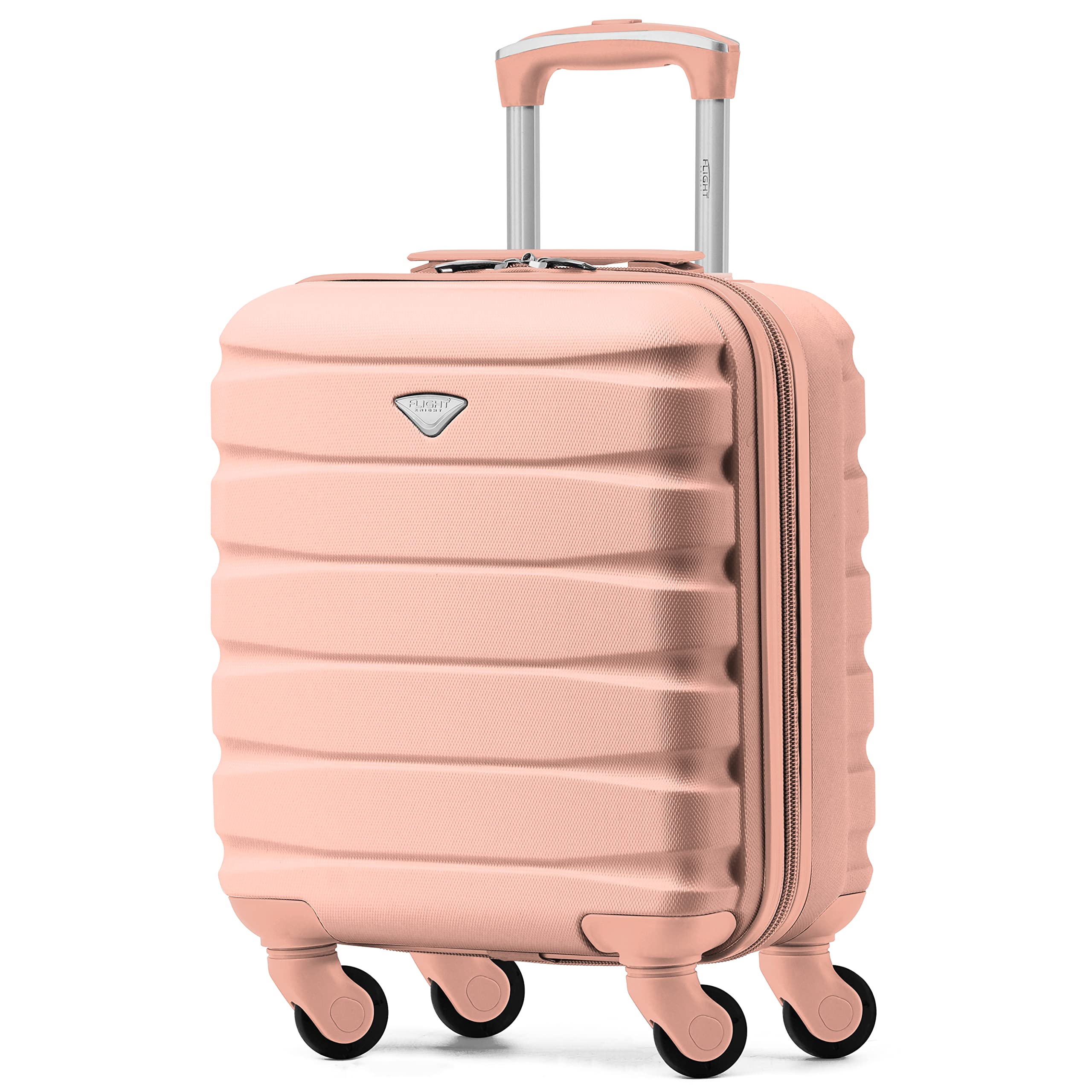 Flight Knight Lightweight 4 Wheel ABS Hard Case Medium Suitcase Approved for Over 100 Airlines Including easyJet, British Airways, Ryanair, Jet2, Emirates & Many More - Check-in Medium Size 25" — view 132
