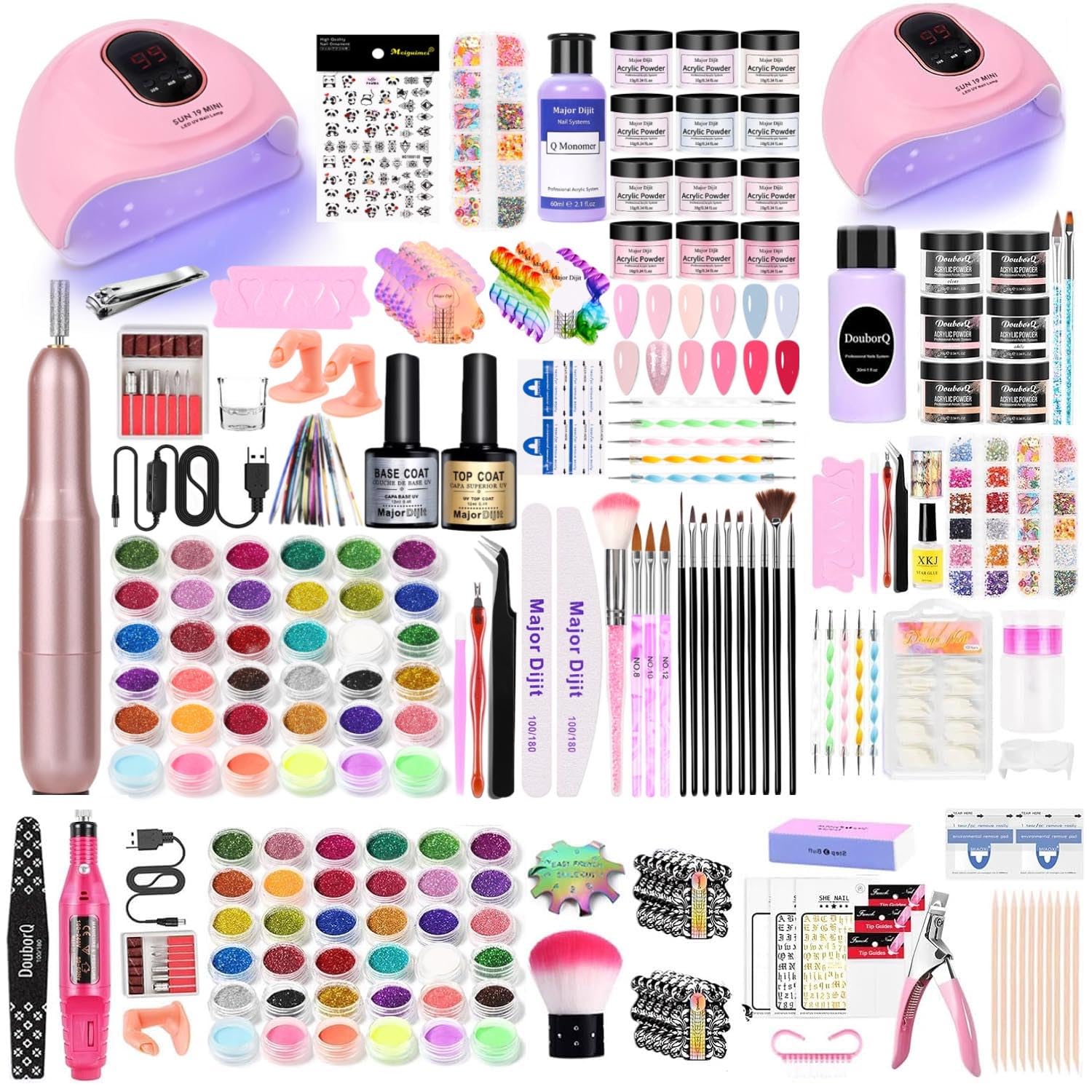 Acrylic Nail Kit with Drill Nail Kit