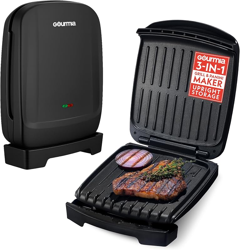 Gourmia Indoor Grill & Panini Maker