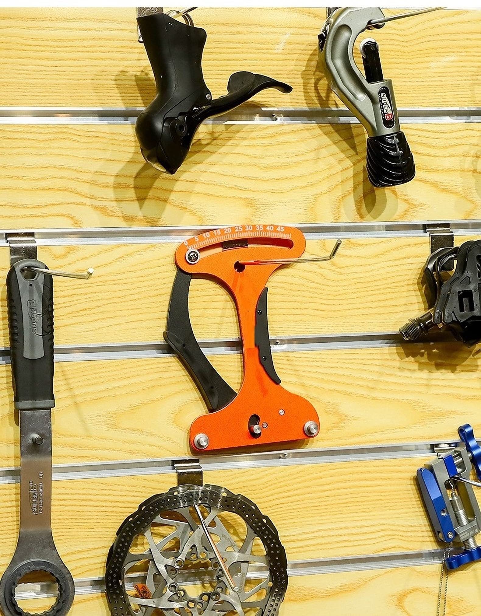 OUTILLAGE CYCLE,Black--Clé à rayons de vtt en acier inoxydable, outil