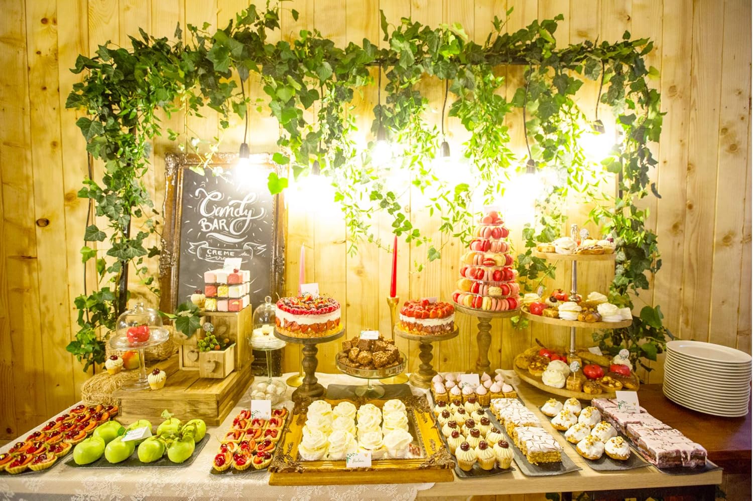 Artificial Ivy Leaf Fake Plants Vines Greenery Garland Leaves Hanging for Home Kitchen Office Garden Wedding Party Home Wall Indoor Outdoor Decor 6.6 Feet Each, 10 Pack