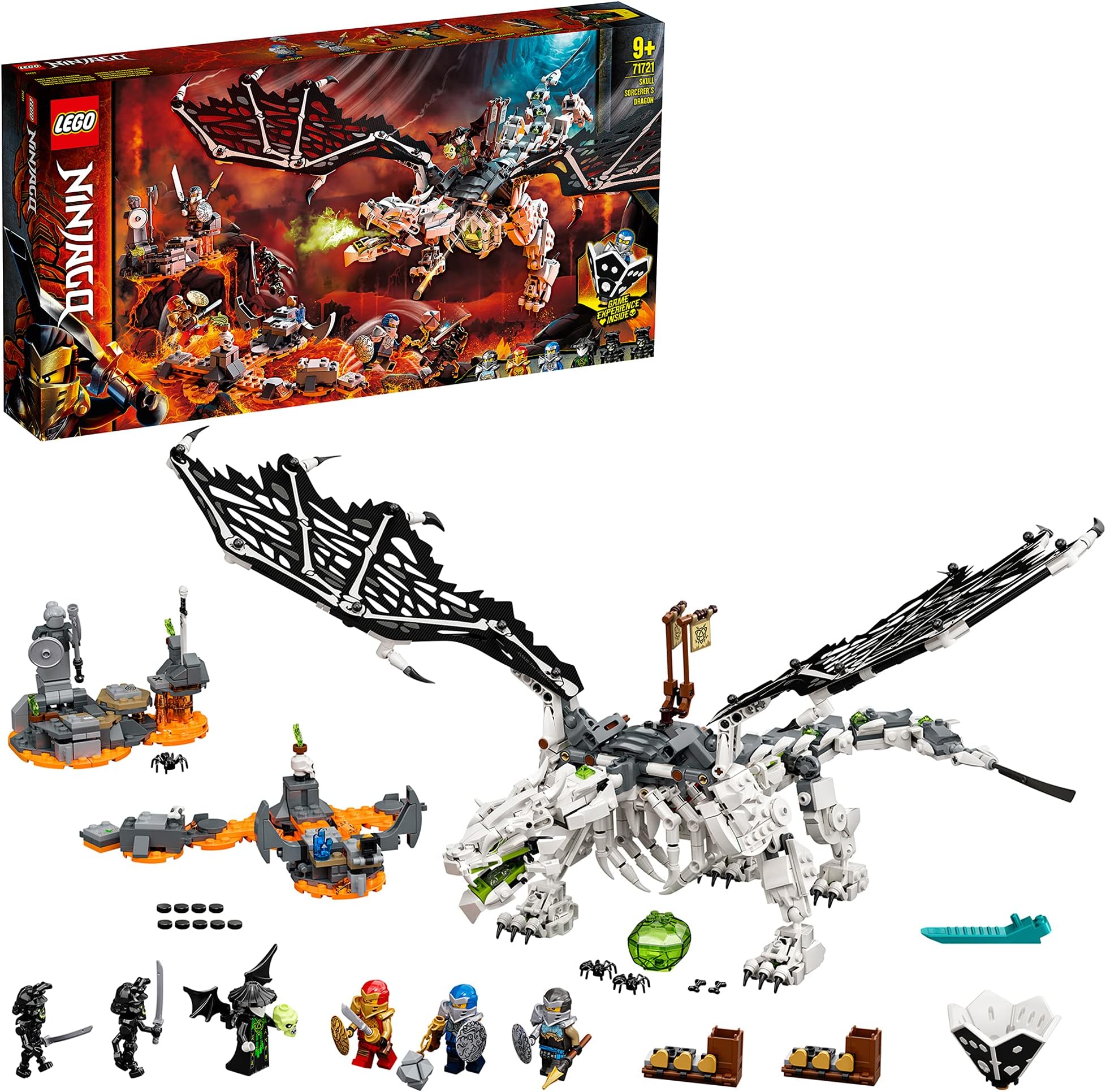 71721 Ninjago Skull Sorcerer's Dragon