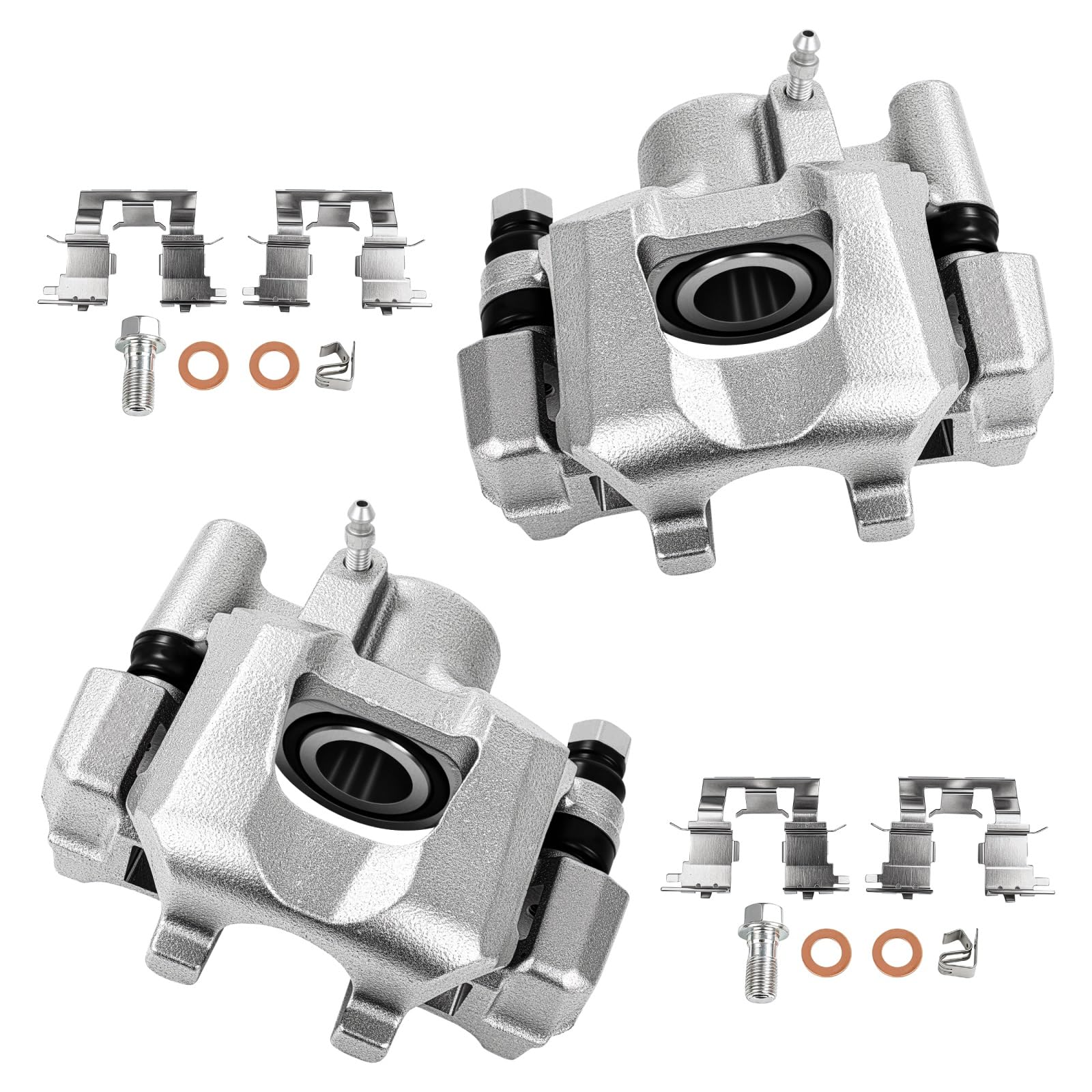 cciyu Rear Left &amp; Right Disc Brake Calipers Assembly 19B2685 19B2684