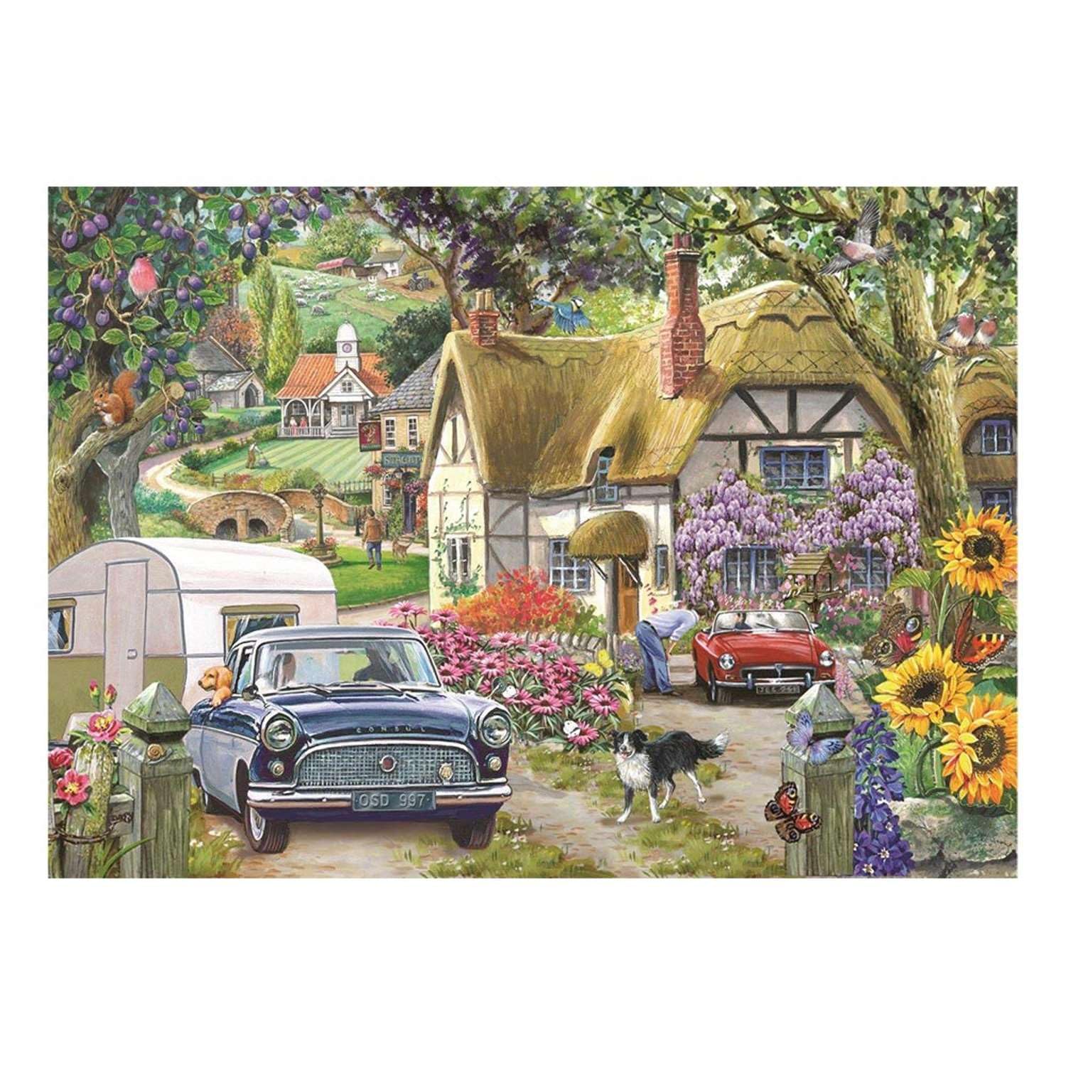 The House of Puzzles Grande puzzle da 250 pezzi - Off We Go!