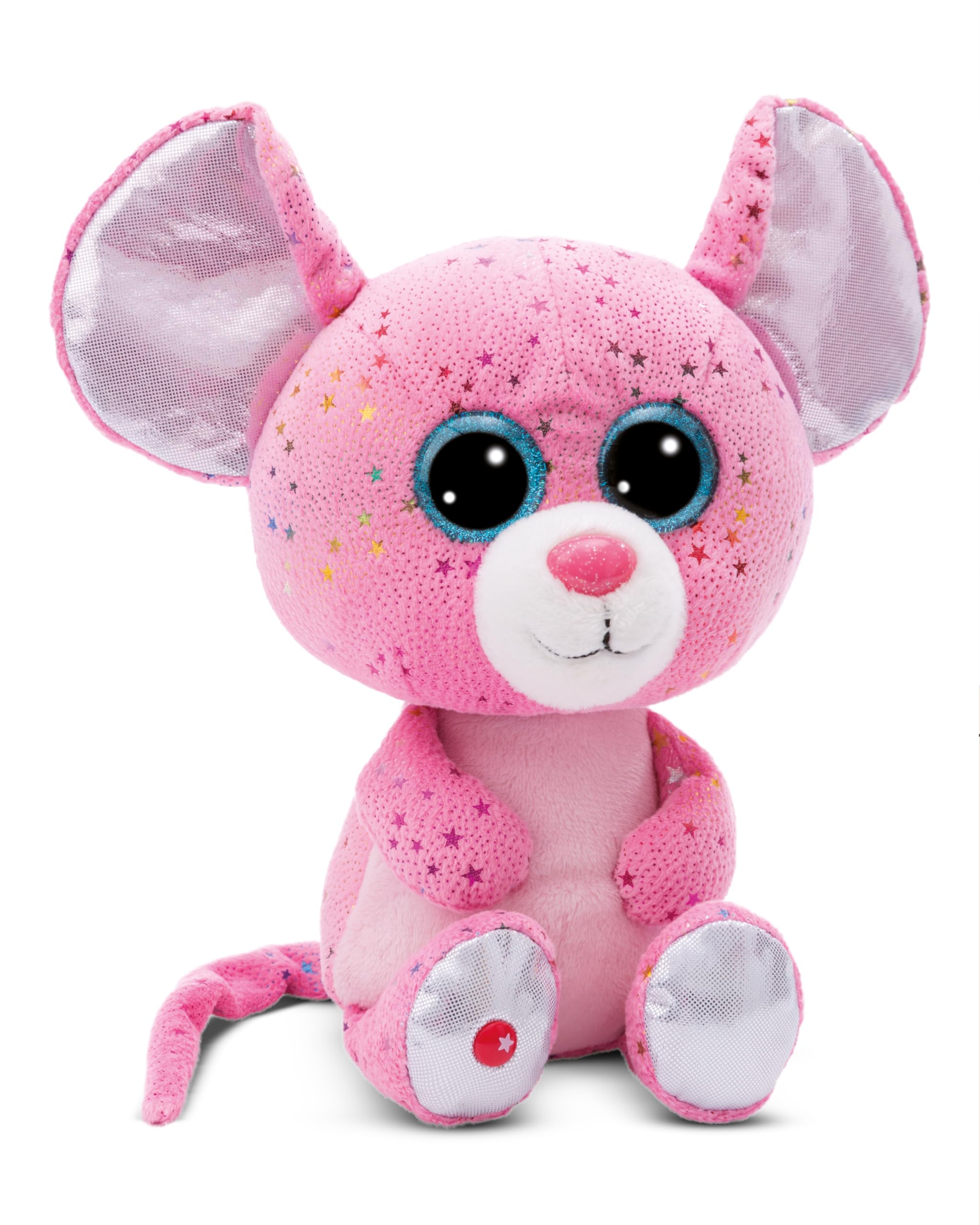 NICI Kuscheltier GLUBSCHIS Maus Miss Mausie 25cm pink - Stofftier aus weichem Plüsch, niedliches Plüschtier zum Kuscheln und Spielen, für Kinder & Erwachsene, tolle Geschenkidee - 49699
