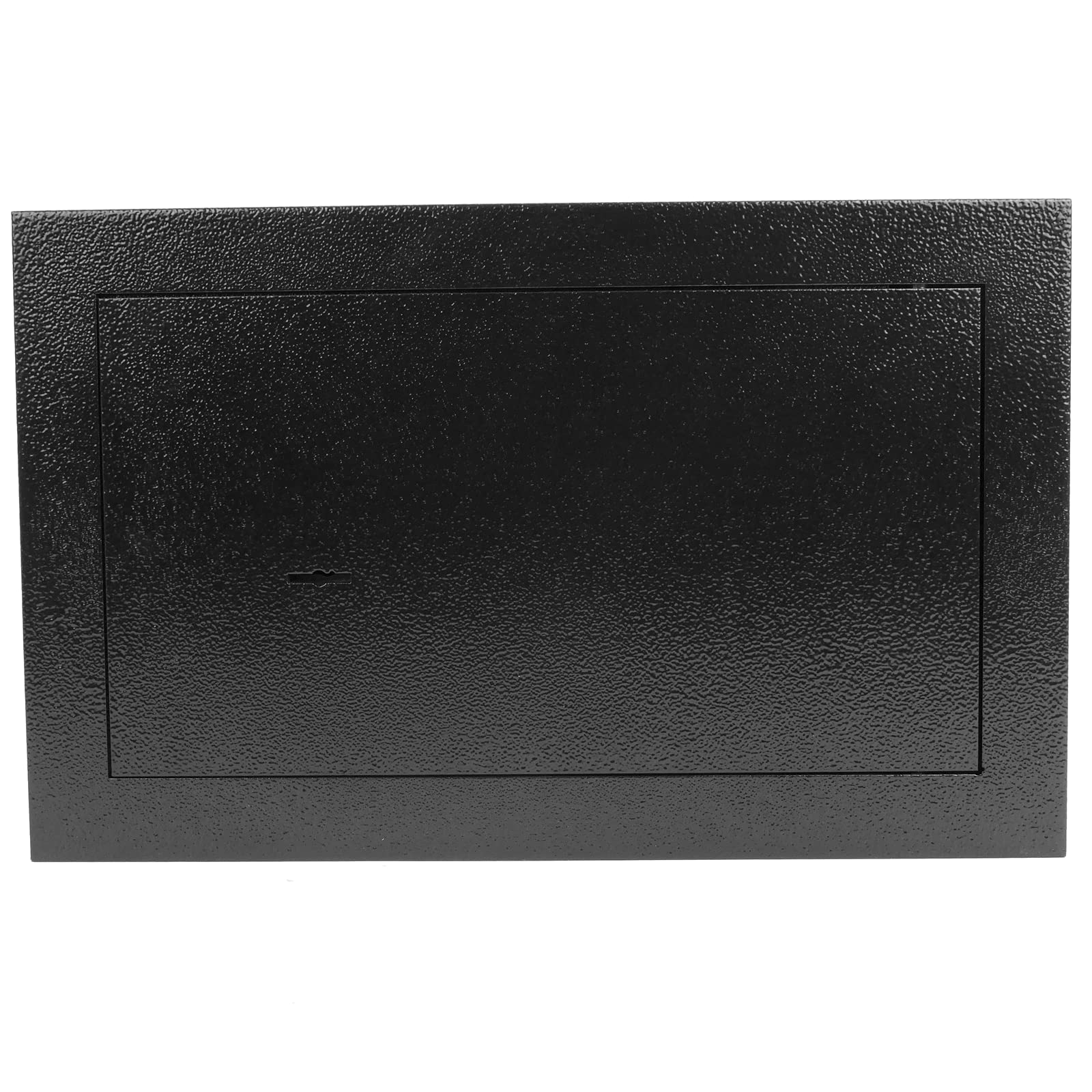 PrimeMatik BY073-VCES Unterputz-Sicherheitssafe aus Stahl mit Schlüsseln 40 x 20 x 25 cm schwarz (BY073)