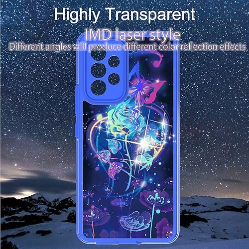 Miniatura 7 de Funda para Galaxy A04E compatible con Samsung A04E 4G, con protector de pantalla de vidrio templado, policarbonato duro + silicona suave, luz