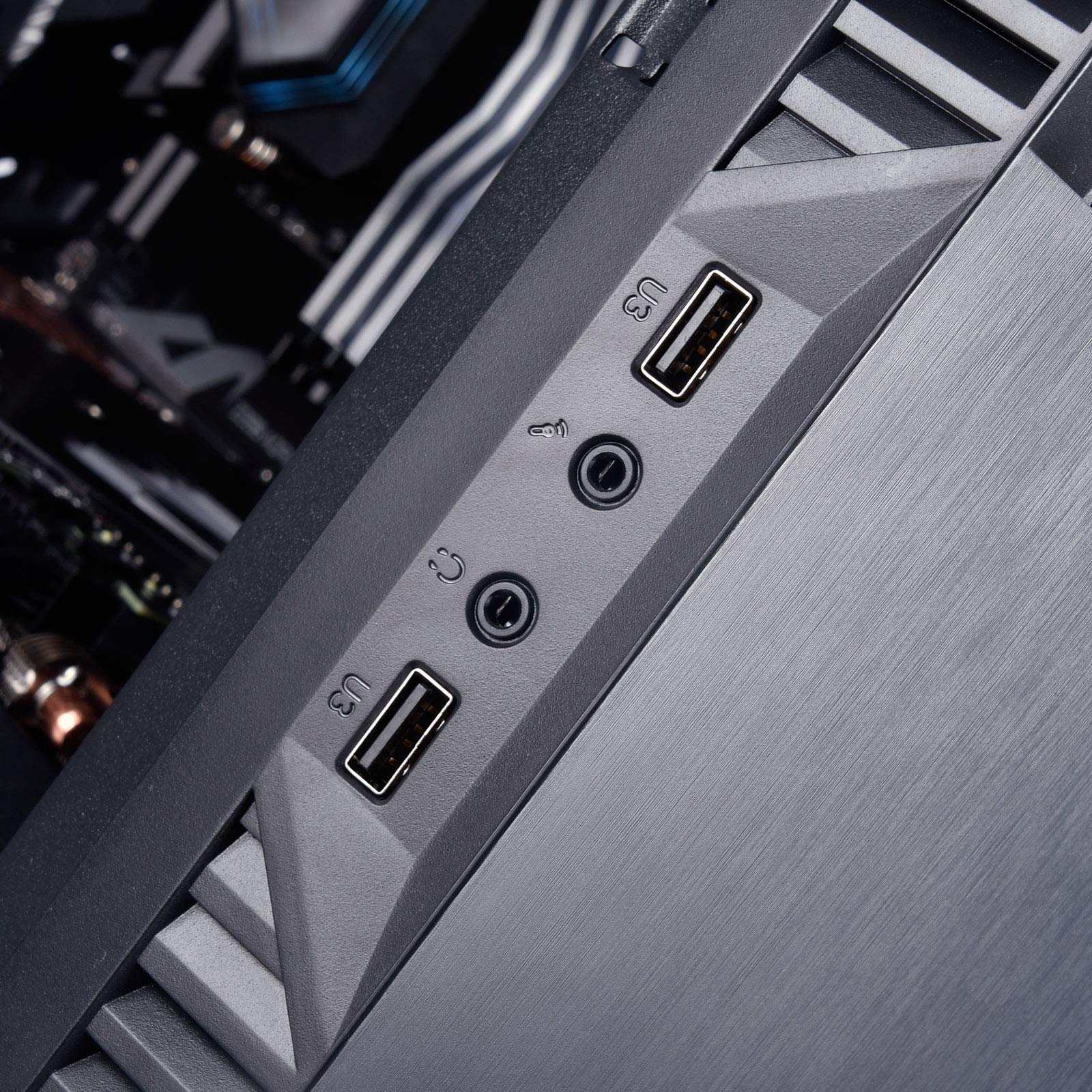 Silverstone SST-PS14B-E - Caja de Torre ATX de Precision, Panel Lateral de Vidrio Templado Ahumado, Negro