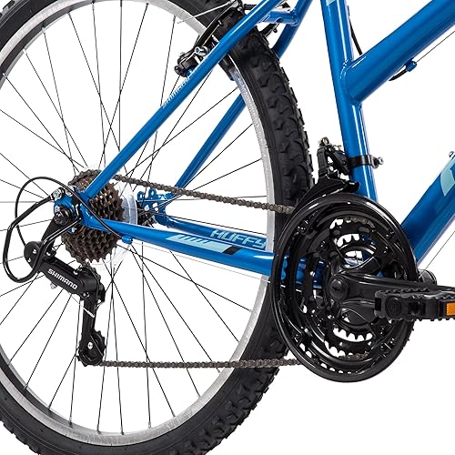 Miniatura 7 de Huffy Stone Mountain Hardtail Mountain Bike for BoysGirlsMenWomen, 20"24"26" Sizes, 6 or 21 Speed Shimano Twist Shifting, Front or Dual Suspension,