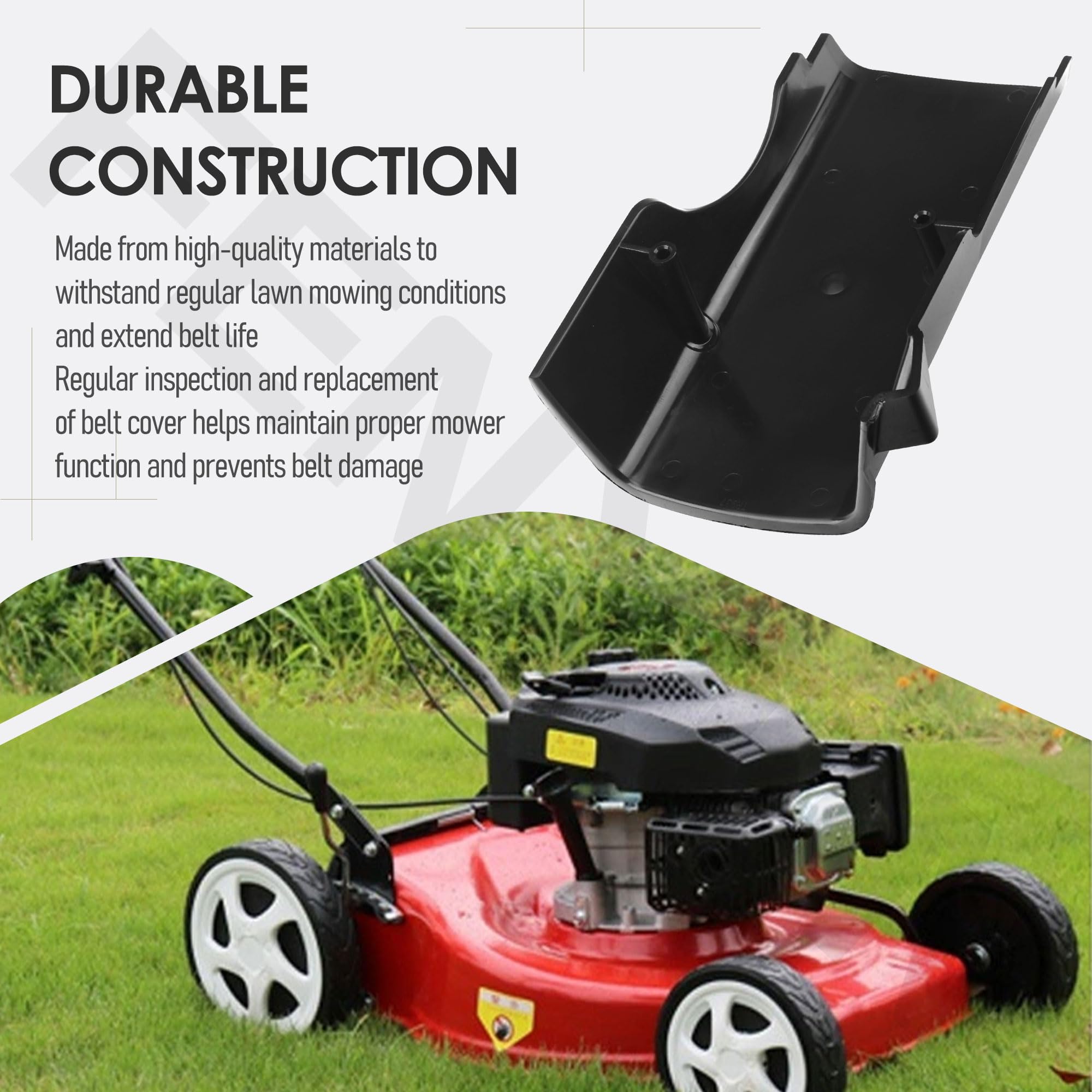 114-7937 - Funda para cinturón de cortacésped Toro de 22 pulgadas recicladora 20332, 20332C, 20334, 20334C, 20366, 20366T, 20337, 20337HD, 20338, 20340, 20355 2 unidades