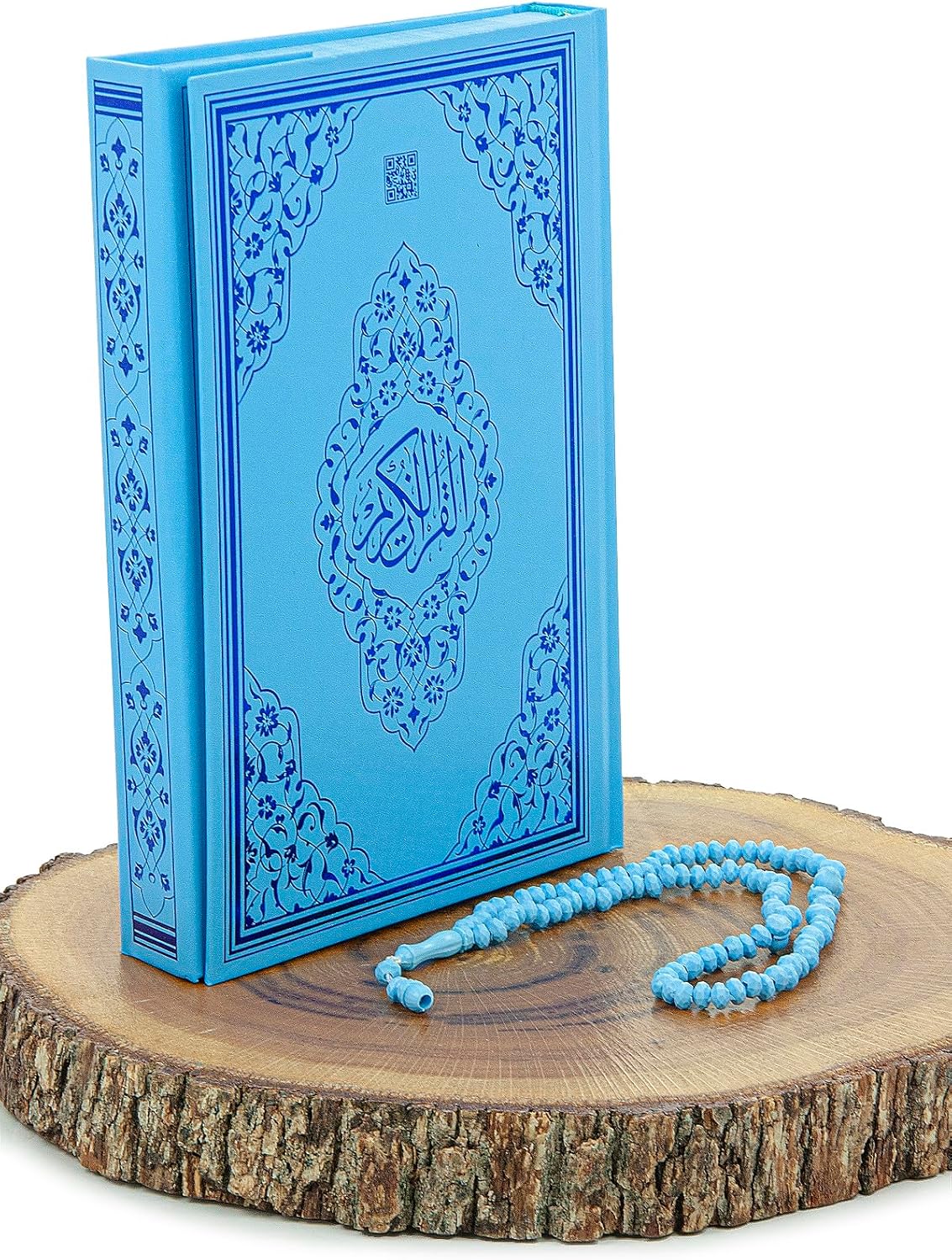 ihvan online, Muslim Prayer Rug for Kids, Prayer Beads, Holy Quran, Kids Prayer Mat, Worship Bag, Praying Mat Set for Islamic Gifts, Soft Salah Mat Carpet for Travel, Design Janamaz Sajadah, Blue Bag