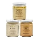 Butters & More Vegan DIY Nut Mlk Starter Kit. Almond, Hazelnut & Cashew Butter (3x200 grams). Keto & Diabetic Friendly. All Unsweetened. Super Saver Combo. gallery image