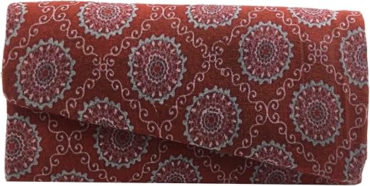 STYLE BITE Foldable Sunglasses Case - Hard Shell Triangular Eyeglasses Protector - Floral Glasses Box for Travel - Portabl...