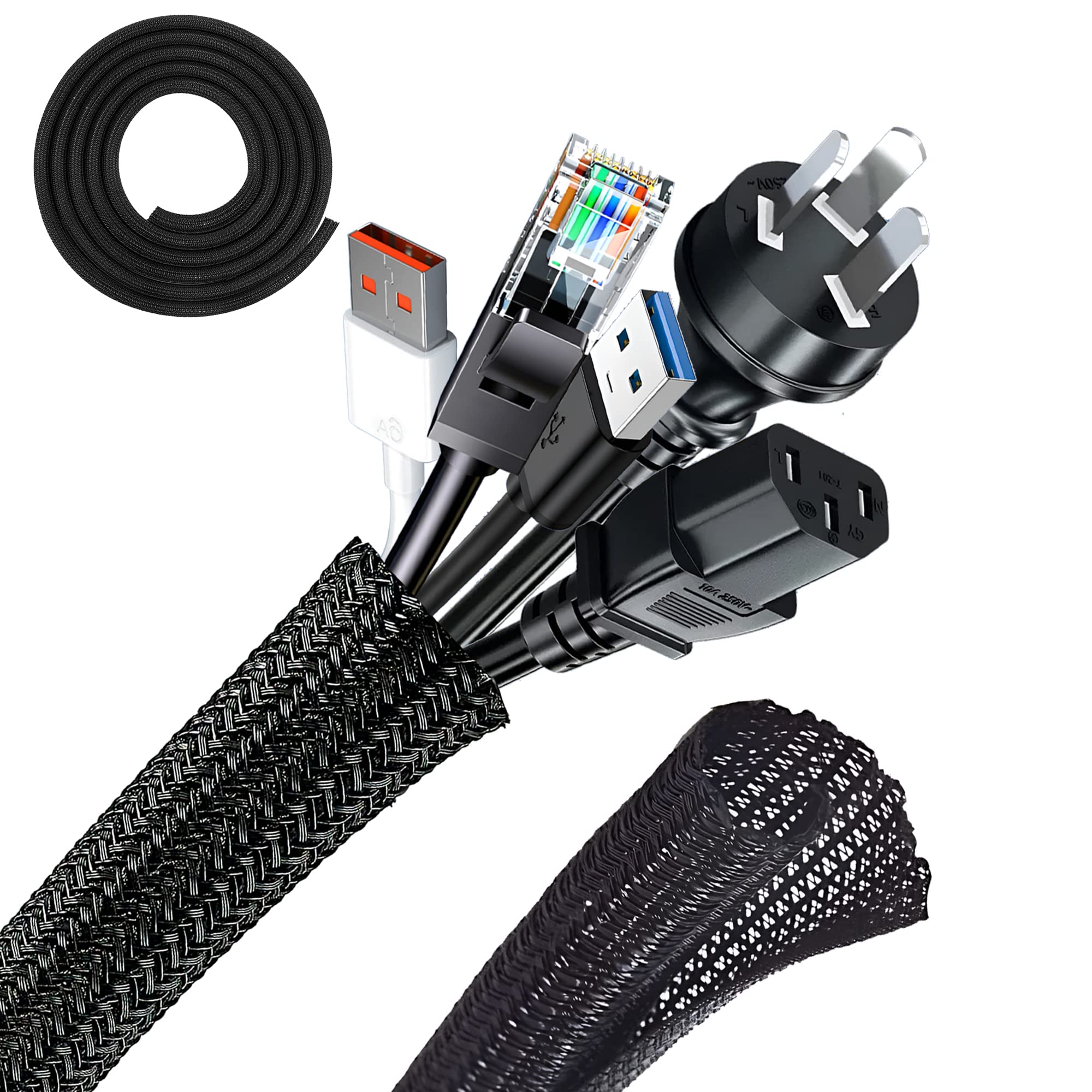 配線カバー 編組ケーブルスリーブ 全長3M 内径13mm ケーブル収納スリーブ Amazon.co.jp: 配線カバー 編組ケーブルスリーブ 全長3m 内径