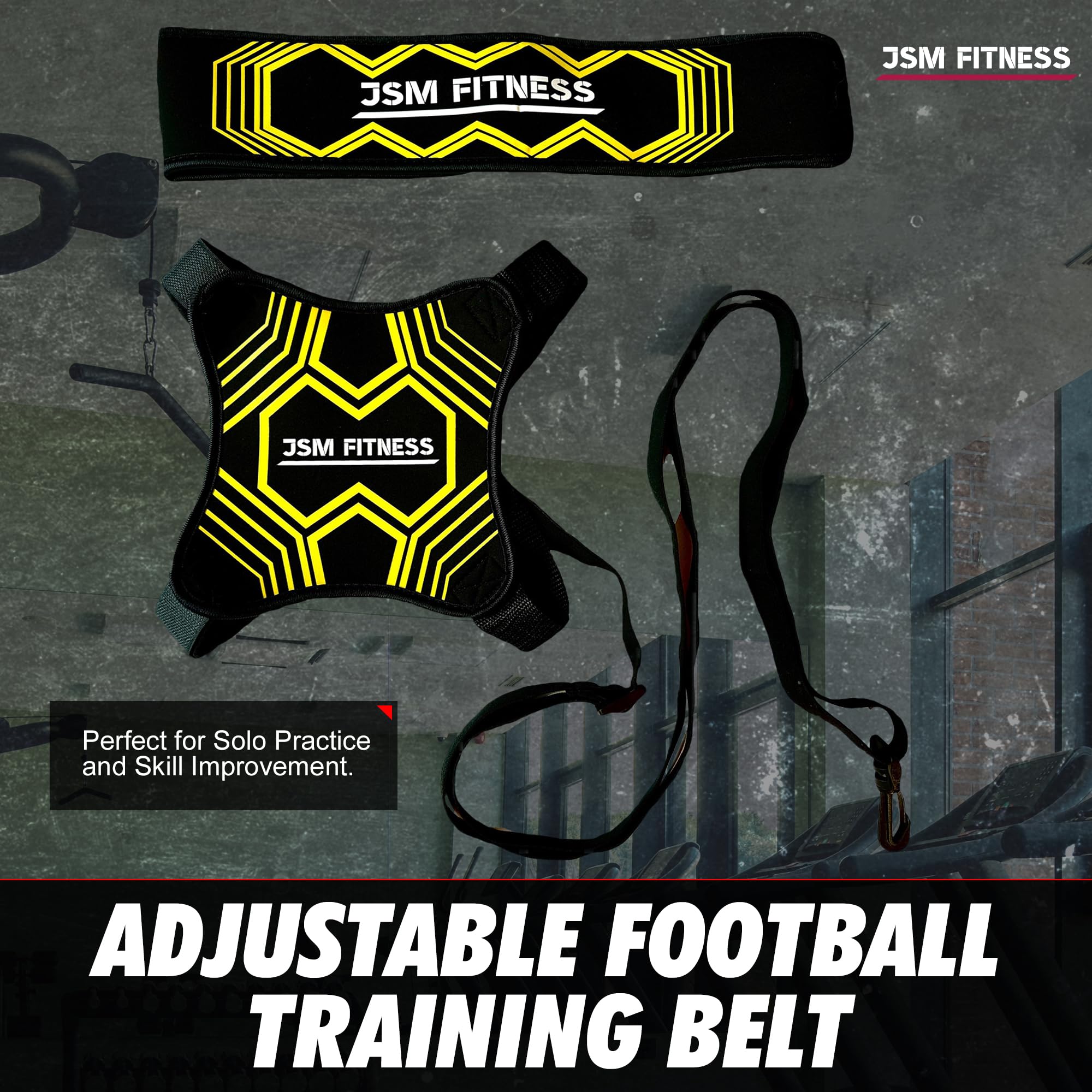 Elastico 360 Gradi Fascia per Trainer Calcio - Kit Allenamento Calcio con Cintura Regolabile - Trainer da Calcio con Pallone Rotazione Completa per Bambini
