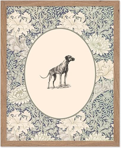 Miniatura 51 de Poster Master Impresión Vintage de Cachorro - Póster Retro de Perro - Arte Pastel - Diseño de Pared de Animal Floral - Arte Bohemio Chic -