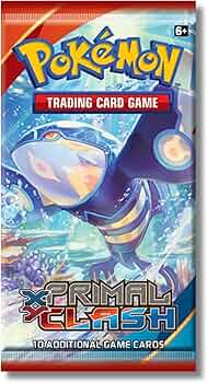 Amazon.com: Pokemon XY Primal Clash Booster Pack | Kyogre : Toys