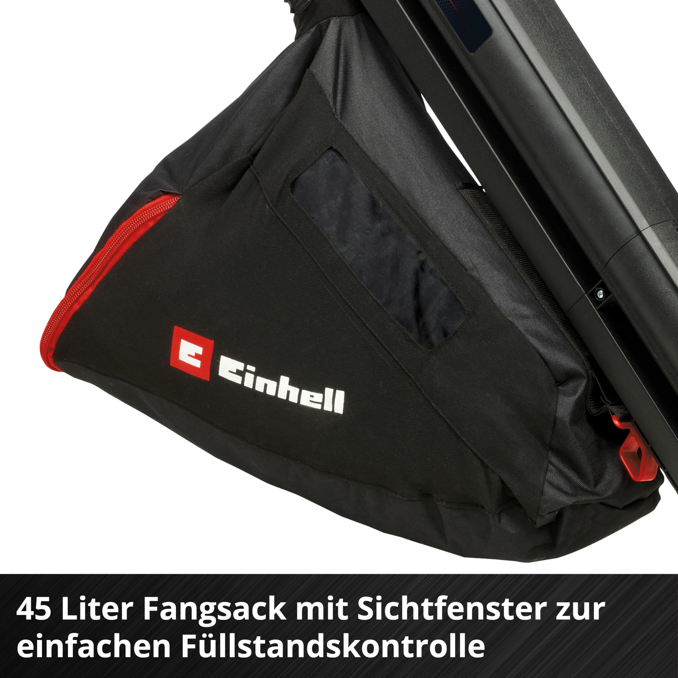 Einhell Akku-Laubsauger VENTURRO 18/210 Power X-Change (Li-Ion, 18 V, Saugleistung 500 m³/h, Fangsack 45 L, Blasfunktion bis 210 km/h, ohne Akku & Ladegerät)