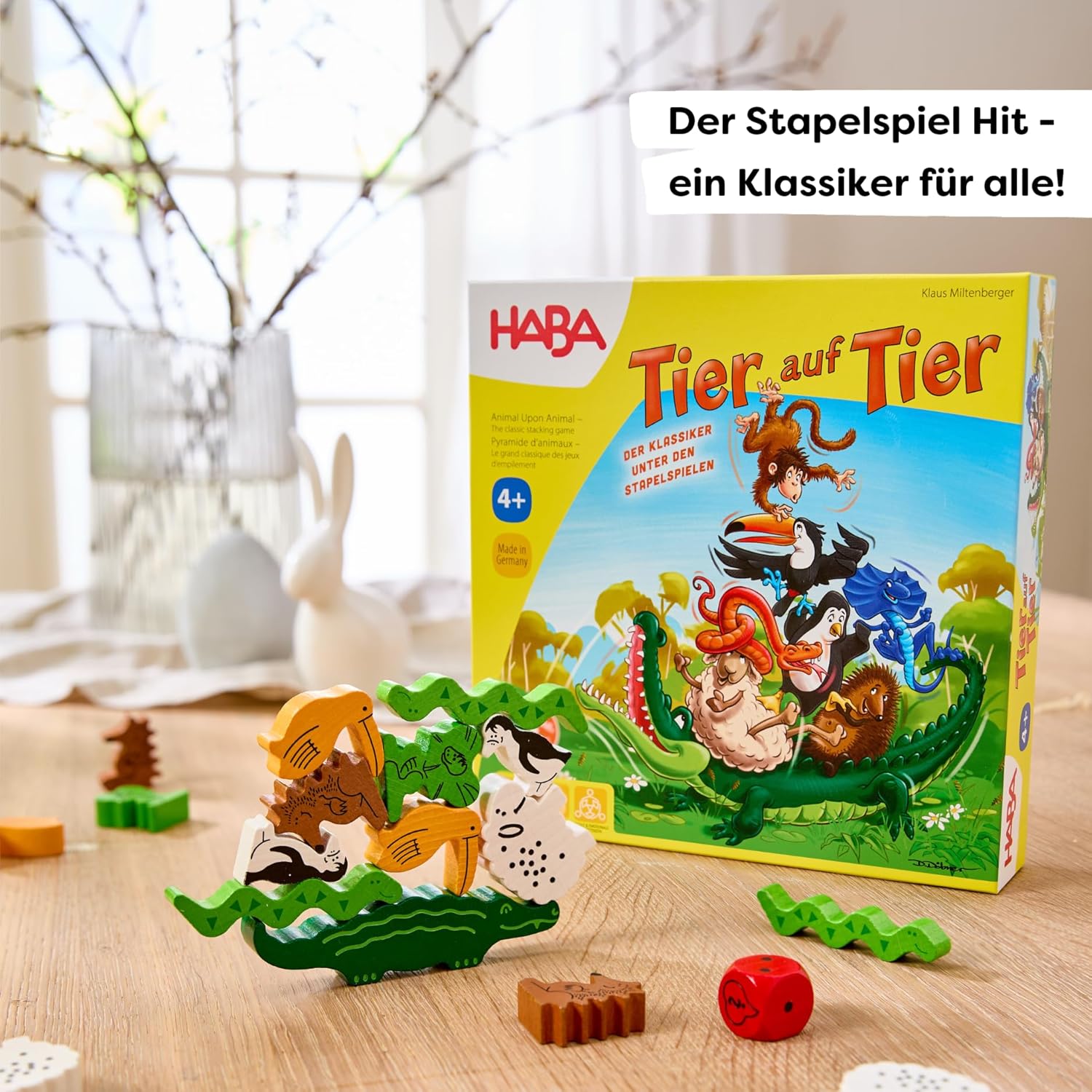 HABA Game - Tier auf Tier (German Version of Animal Upon Animal)