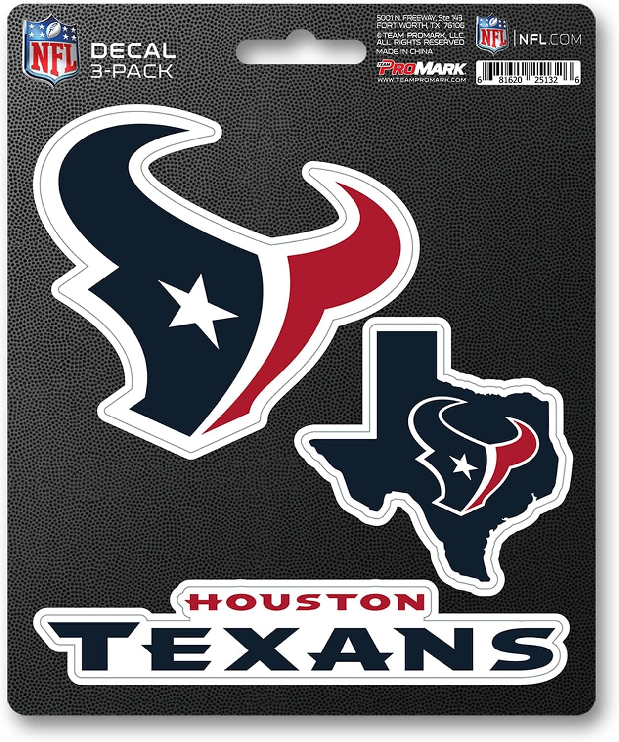 FANMATS NFL - Houston Texans Football Steering Wheel Cover