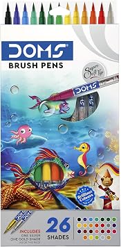 DOMS Brush Pen 26 Shades