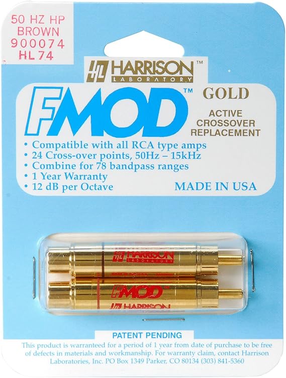 FMOD Inline Crossover Pair 50 Hz High Pass RCA