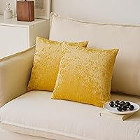 Vista 3 de NiNi ALL - Juego de 2 fundas de almohada decorativas de terciopelo, fundas de almohada para sofá, fundas de almohada para dormitorio, sala de estar