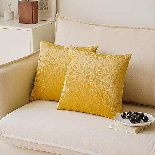 Miniatura 3 de NiNi ALL - Juego de 2 fundas de almohada decorativas de terciopelo, fundas de almohada para sofá, fundas de almohada para dormitorio, sala de estar