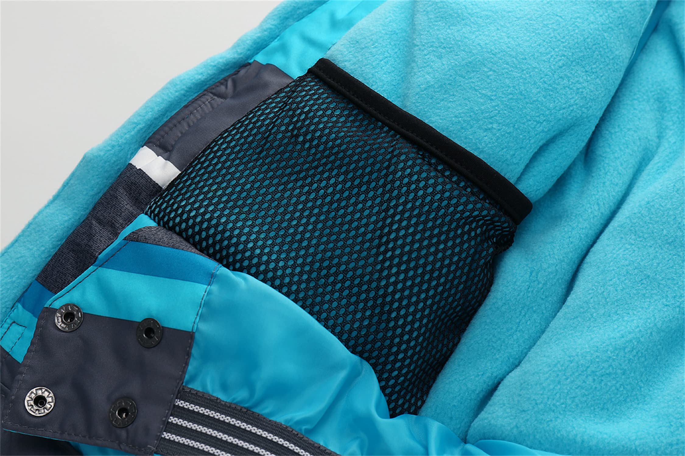 Chaqueta de Esquí Cálido para Niño Impermeable Abrigos de Invierno Chica Exteriores Antiviento Parka de Montaña de Senderismo Niño Deportiva Chaquetas de Snowboard Cazadora Nieve Niña 3-14 Años