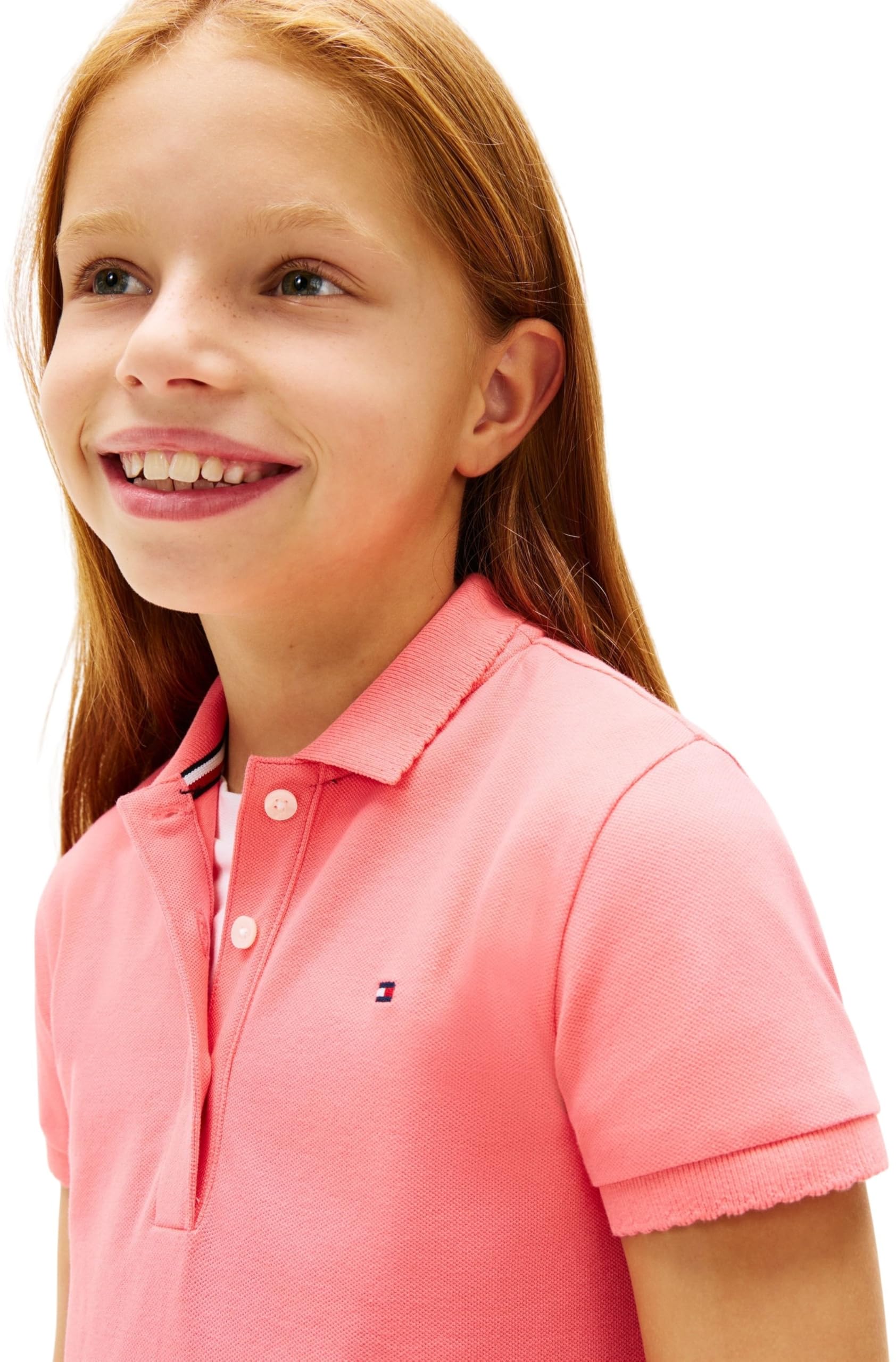 Tommy Hilfiger Mädchen Essential Polo Dress Kg0kg08564 Kleider (1er Pack)