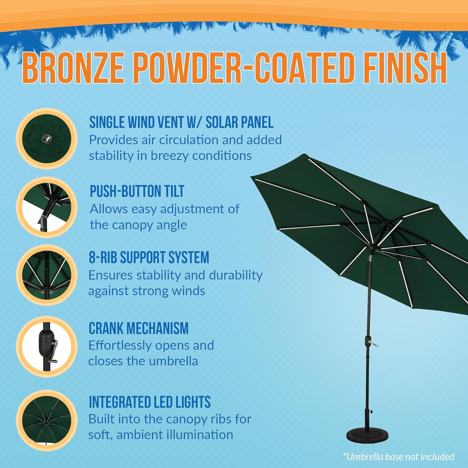 Island Umbrella Calypso