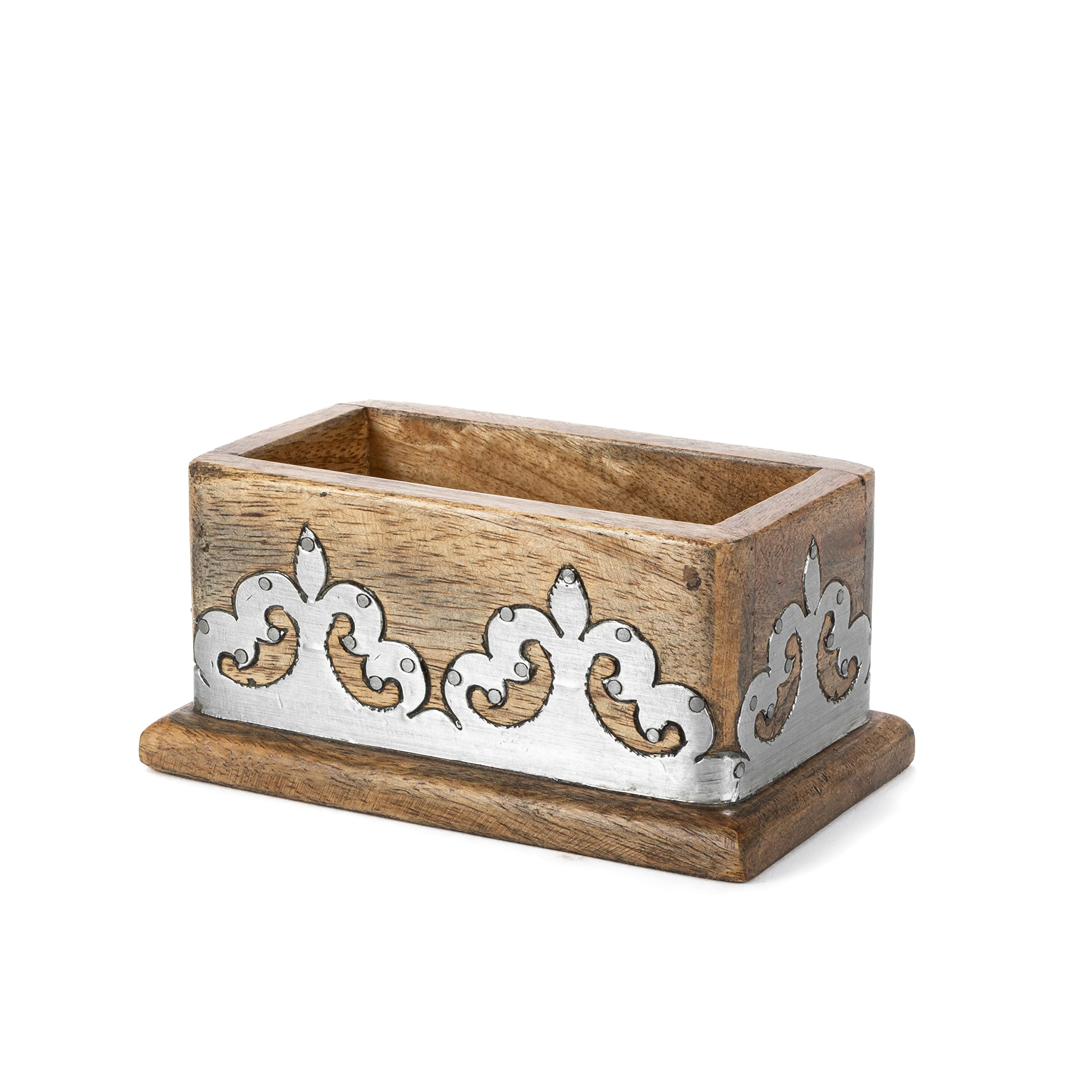 Heritage Collection Wood And Metal Inlay Salt And Pepper Set | Desertcart  Seychelles, image size:2560x2560