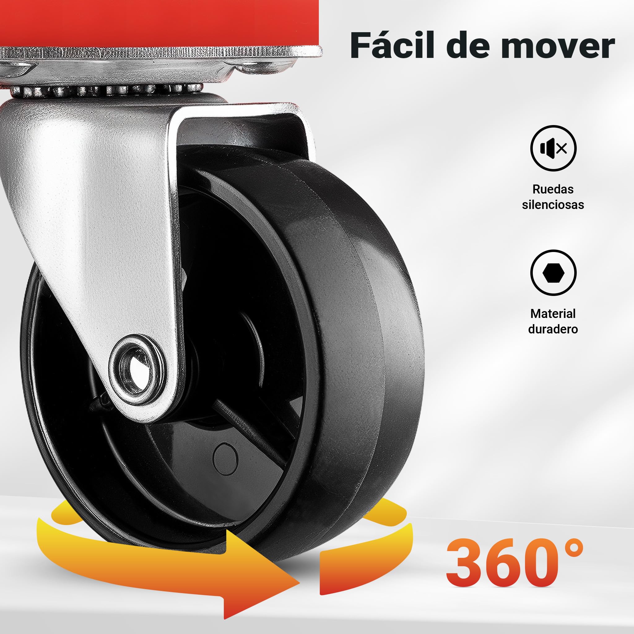 WilTec Recogedor de Aceite 75 l Altura Ajustable 140-185 cm Embudo Amplio 410 mm Resistente con Ruedas y Asas práctico para Cambio de Aceite en Coches y Motos