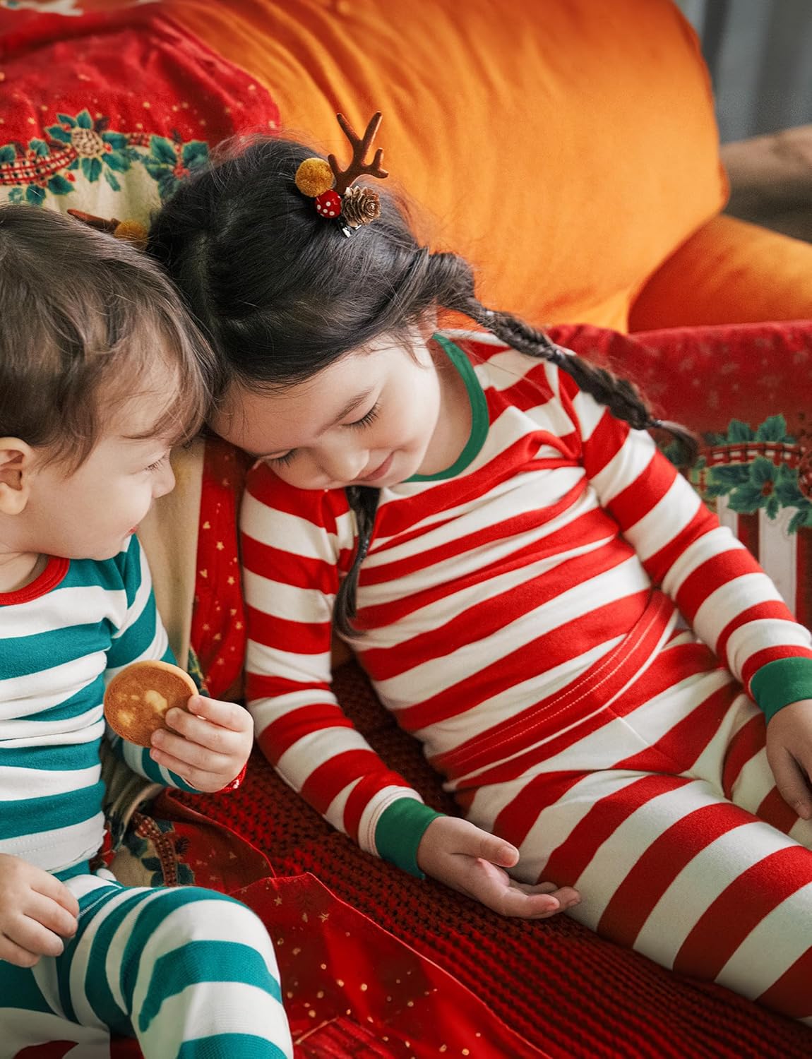 AVAUMA Toddler Pajamas Baby Boys Girls Pajama Set 6M-10Y Kids Cute Snug fit Christmas Pattern Design Pjs Cotton Sleepwear - Image 3