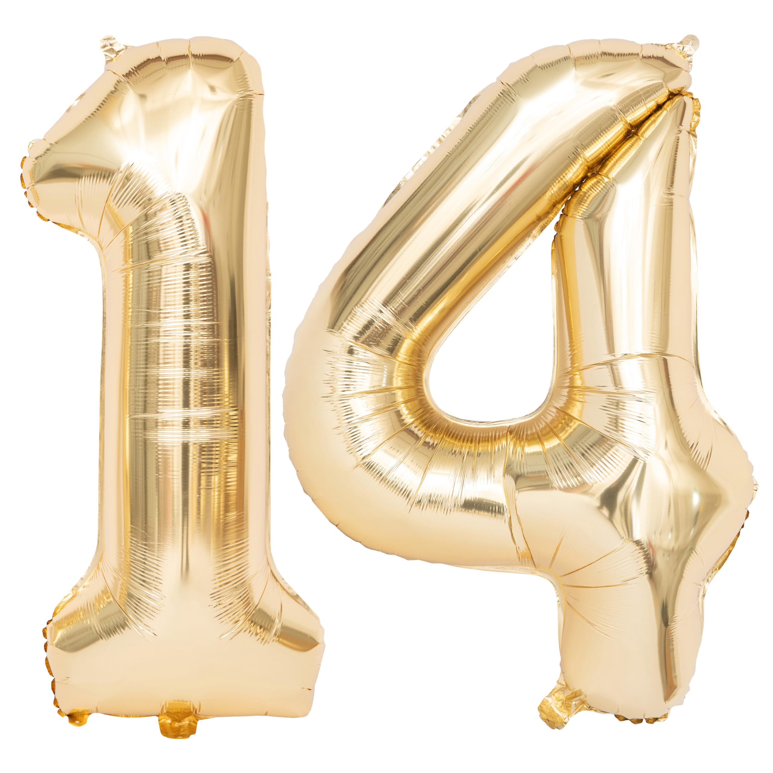 40 "Light Gold number 1 Balloon White Gold Giant birthday balloon Helium Champagne gold number balloons baby shower happy birthday decorations Valentine's Day wedding Digital 1 — view 185