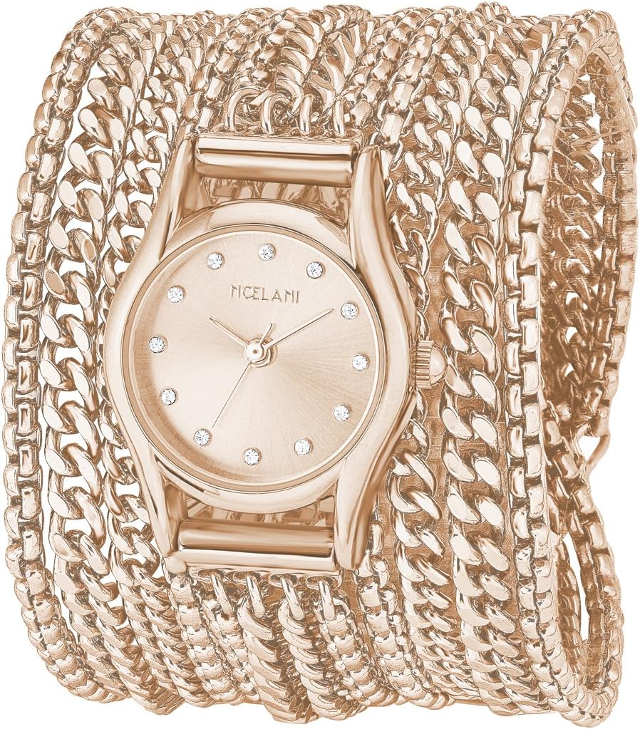 Noelani 567732 Women's Analogue Quartz Watch Alloy Wrap Bracelet