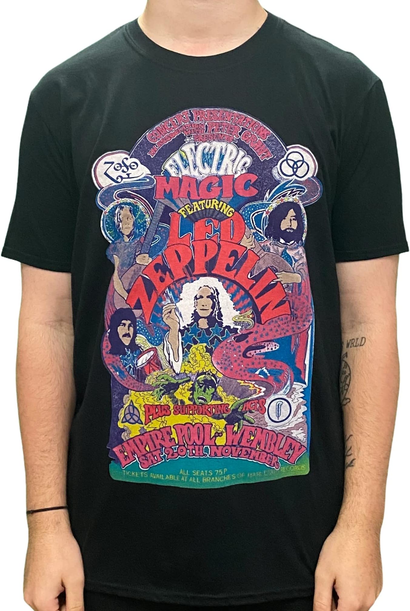 Led ZeppelinFull Colour Electric Magic T Shirt