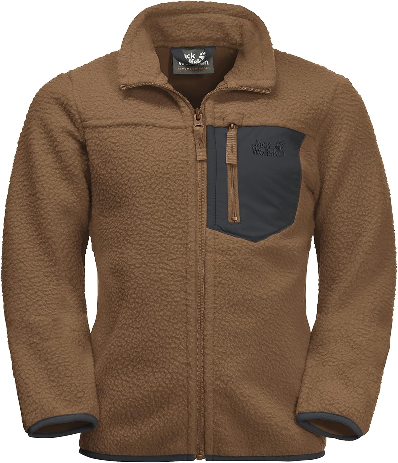[ジャックウルフスキン] ICE CLOUD JACKET KIDS (140cm, 5135 walnut brown)