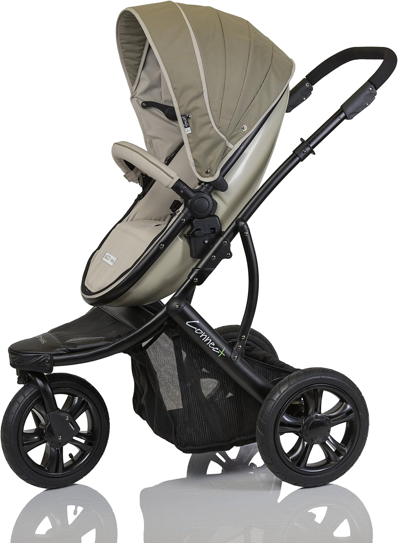 guzzie+Guss Connect+3 Stroller, Sand